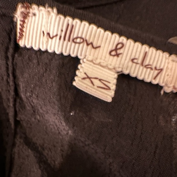 Willow & Clay Beaded Black Tank/Cami, Size XS, MSRP $79 - Picture 4 of 6